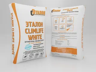 Штукатурка гипсовая белая "Эталон ClimLife White"