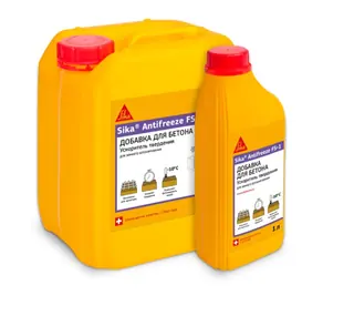 Sika Antifreеze FS-1 / Сика Антифриз ускоритель твердения 2 в 1 5 л