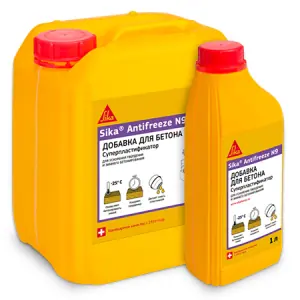 Sika Antifreеze N9 / Сика Антифриз суперпластифицирующая добавка ускоритель твердения 5 л