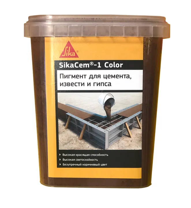 Sika Sikacem Color / Сика Колор пигмент для растворов 0,7 кг