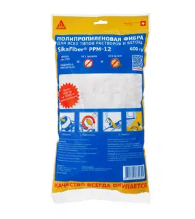 Sika SikaFiber PPM-12 / Сика Фибра для армирования бетона 0,15 кг