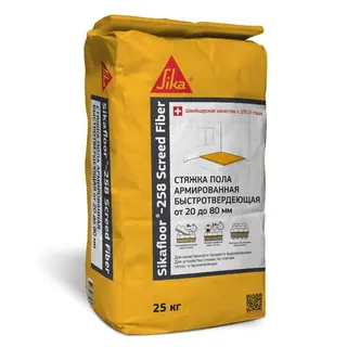 Sika Sikafloor 258 Screef Fiber / Сика стяжка для пола армированная 25 кг