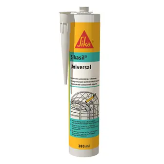 Sika Sikasil® Universal/ Сика Сикасил универсальный силиконовый герметик (0,28 л)
