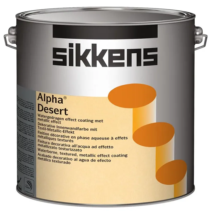 Sikkens Alpha Desert / Сиккенс Альфа Дезерт декоративное покрытие с металлизированным эффектом 1 л