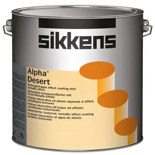 Sikkens Alpha Desert / Сиккенс Альфа Дезерт декоративное покрытие с металлизированным эффектом 2,5 л