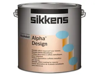 Sikkens Alpha Design / Сиккенс Альфа Дизайн покрытие с эффектом перламутрового металлика 2,5 л