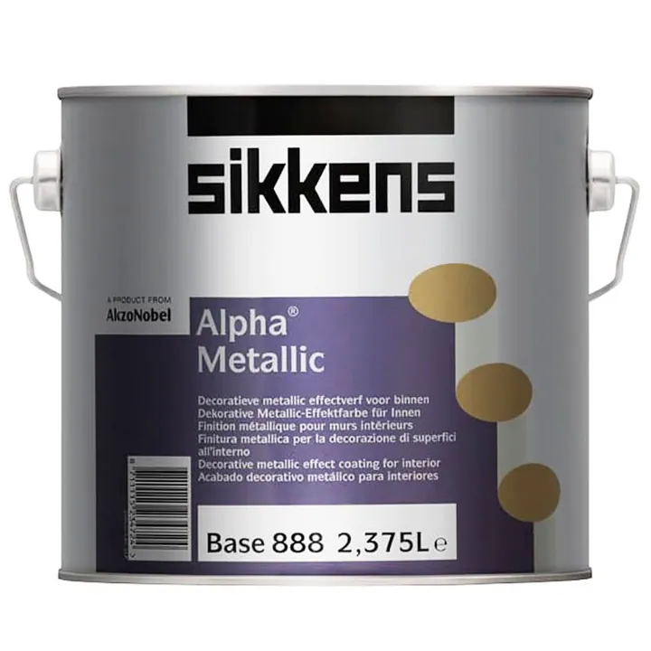 Sikkens Alpha Metallic / Сиккенс Альфа Металлик декоративная краска с металическим эфеектом 2,375 л