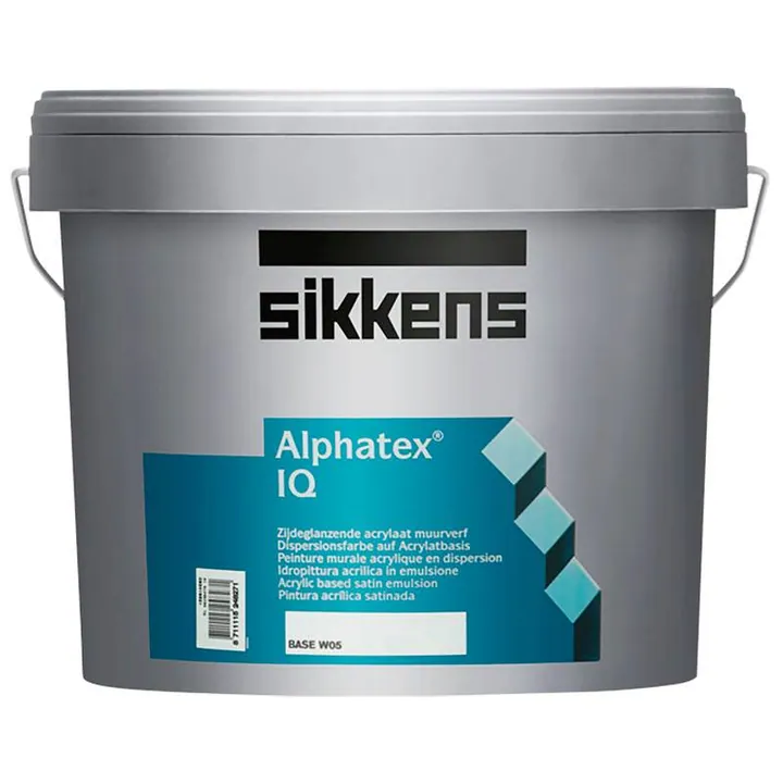 Sikkens Alphatex IQ / Сиккенс Альфатекс Ай Кью краска полуматовая особопрочная 0,96 л