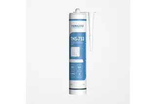 Силиконовый нейтральный герметик Tengyu tns-753, прозрачный, 310 мл 999023