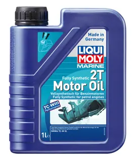 Синтетическое моторное масло для водной техники Marine Fully Synthetic 2T Motor Oil 1л