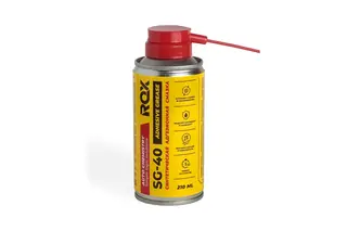 Смазка ROX адгезионная петельная синтетическая ADHESIVE SYNT GREASE SG-40 аэрозольный баллон 210 мл R205