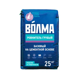 Смесь цементная напольная Волма РОВНИТЕЛЬ грубый (25 кг)