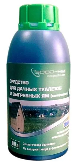 Средство для дачных туалетов и выгребных ям GOODHIM (концентрат)