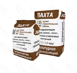 Сухая смесь ЛАХТА штукатурная гидроизоляция