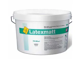 Супербелая матовая высокоукрывистая дисперсионная краска LATEXMATT (7 кг)