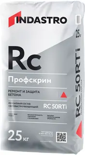 Сверхбыстротвердеющий высокопрочный состав Индастро Профскрин RC50 Rti, 25кг