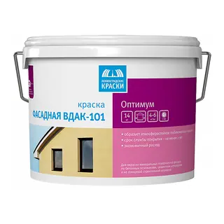 Текс Оптимум ВДАК 101 краска фасадная матовая 1,5 кг