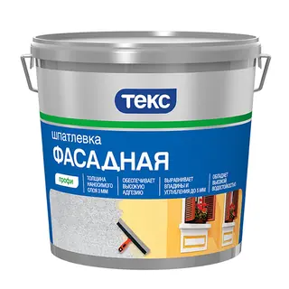 Текс Профи шпаклевка фасадная, латексная 5 кг