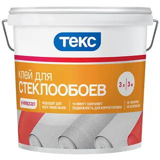 Текс Универсал клей для стеклообоев 3 л