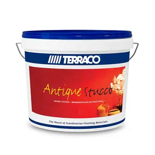 Terraco Antique Stucco / Террако Антик Стукко штукатурка венецианская, с эфектом мрамора 1 кг