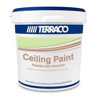 Terraco Ceelling Paint / Террако Силинг Пэинт краска акриловая для потолков 5 кг
