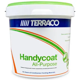 Terraco Handycoat All Purpose / Террако Хэндикоат шпатлевка легкого затирания под покраску 25 кг