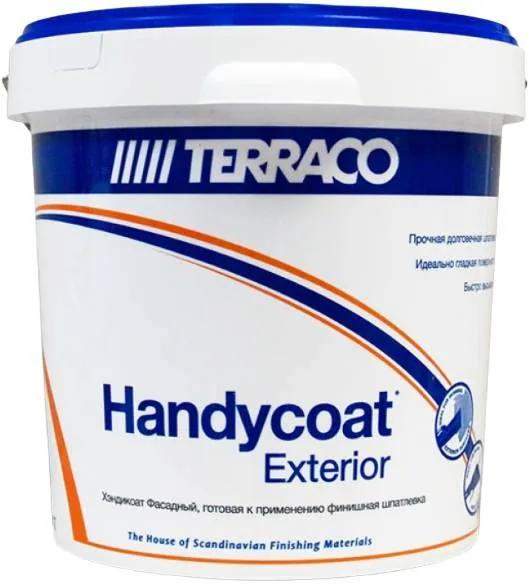 Terraco Handycoat Exterior / Террако Хэндикоат финишная шпатлевка для фасадных работ 25 кг