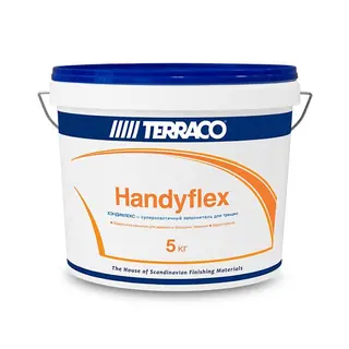 Terraco Handyflex / Террако Хендифлекс водонепроницаемый, эластичный состав для заделки трещин 5 кг