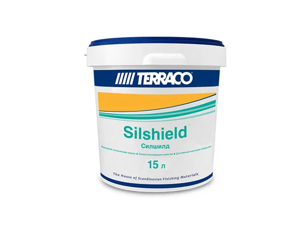 Terraco Silshield / Террако Силшилд краска силиконовая для наружных работ 15 л