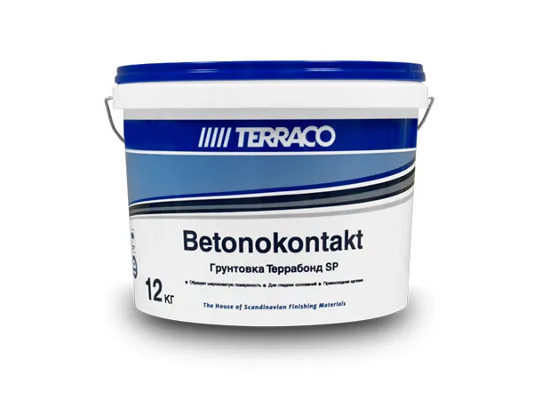 Terraco Terrabond SP / Террако Террабонд грунтовка бетоноконтакт 12 кг