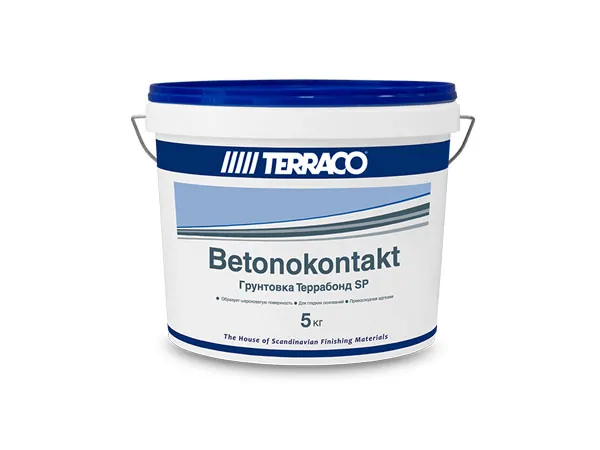 Terraco Terrabond SP / Террако Террабонд грунтовка бетоноконтакт 5 кг