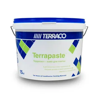 Terraco Terrapaste / Террако Террапаст готовый к применению клей для плитки 15 кг