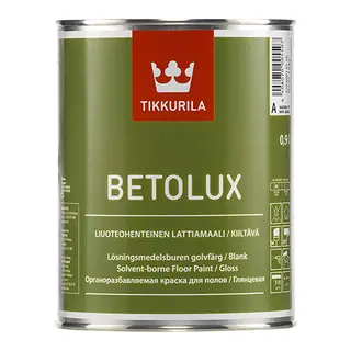 Tikkurila Betolux / Тиккурила Бетолюкс краска для пола внутри помещения 0,9 л