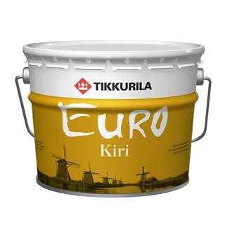Tikkurila Euro Kiri / Тиккурила Евро Кири лак паркетный глянцевый 9 л