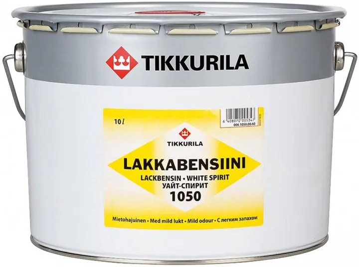 Tikkurila Lakkabensiini 1050 / Тиккурила уайт-спирит 1050 10 л
