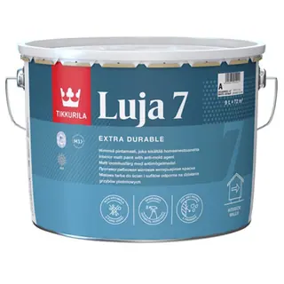 Tikkurila Luja 7 / Тиккурила Луя 7 матовая краска для влажных помещений 9 л