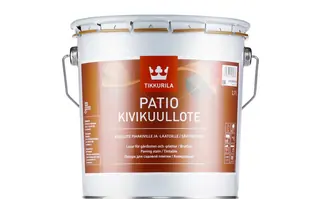 Tikkurila Patio / Тиккурила Патио водоразбавляемая лазурь для садовой плитки и бетонных блоков 2,7 л