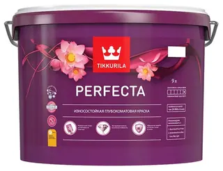 Tikkurila Perfecta / Тиккурила Перфекта краска интерьерная, глубокоматовая 9 л