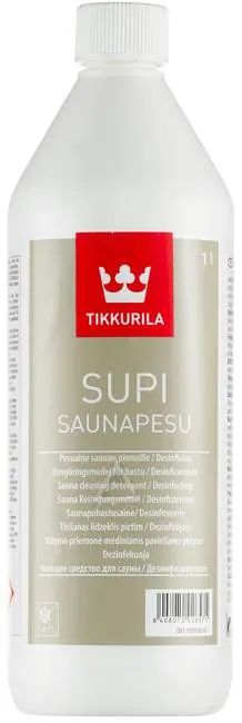 Tikkurila Supi Saunapesu / Тиккурила Супи Саунапесу моющее средство для бани 1 л
