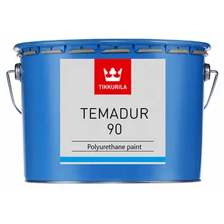 Tikkurila Temadur 90 / Тиккурила Темадур 90 двухкомпонентная, высокоглянцевая полиуретановая краска 2,25 л