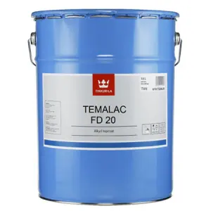 Tikkurila Temalac FD 20 / Тиккурила Темалак ФД 20 краска алкидная полуматовая однокомпонентная 18 л