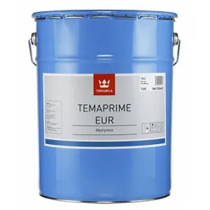 Tikkurila Temaprime EUR / Тиккурила Темапрайм ЕУР быстровысыхающая, однокомпонентная алкидная 20 л