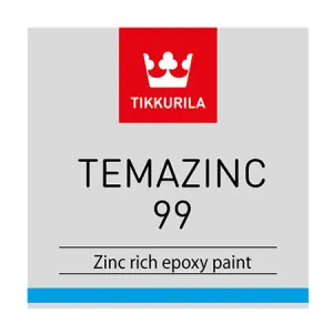 Tikkurila Temazinc 99 / ТиккурилаТемацинк 99 двухкомпонентная, эпоксидная цинкнаполненная краска 6 л