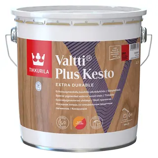 Tikkurila Valtti Plus Kesto / Тиккурила Валтти Плюс Кесто водоразбавляемая фасадная лазурь 2,7 л