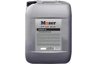 Трансмиссионное масло Mozer TRANSMISSION FLUID ATF CVT (BLUE), канистра 20л 4639039