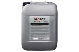 Трансмиссионное масло Mozer TRANSMISSION FLUID ATF ZF LINE 8 (GREEN), канистра 20л 4639688