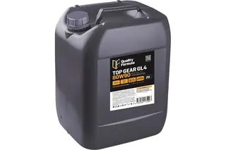 Трансмиссионное масло Quality Formula QF TOP GEAR GL4 80W90, 20л 430900121