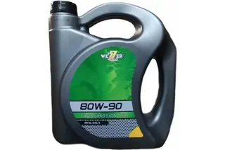 Трансмиссионное масло Wezer 80W-90 API GL-4/GL-5, канистра 4л 4606161