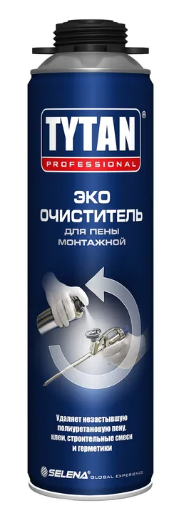Tytan Professional Еco-Cleaner / Титан Эко Клинер очиститель монтажной пены 0,5 л
