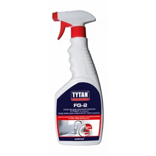 Tytan Professional FG-2 / Титан высокоэффективное средство от плесени с хлором 0,5 л